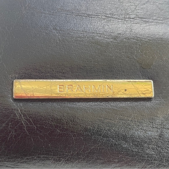 Brahmin Black/Blue Tote Bag with Elegant Design - Picture 2 of 8